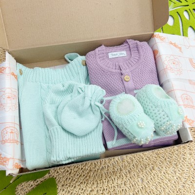 Kit algodão doce- Lilás e verde agua sapatinho laço cetim Kit algodão doce- Lilás e verde agua sapatinho laço cetim